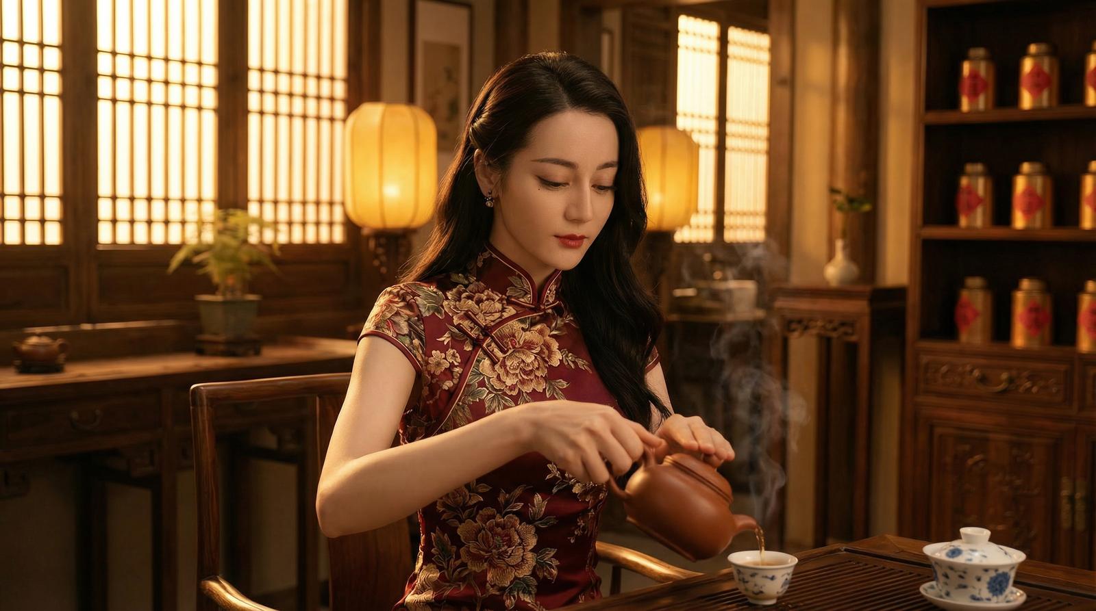 母狗古风茶艺写真视频
